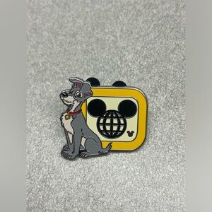 Walt Disney world Hidden Disney D Tramp pin